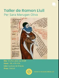 Taller de Ramon Llull, per Sara Marugan Oliva