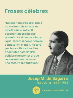 Frases cèlebres: Josep M. de Sagarra